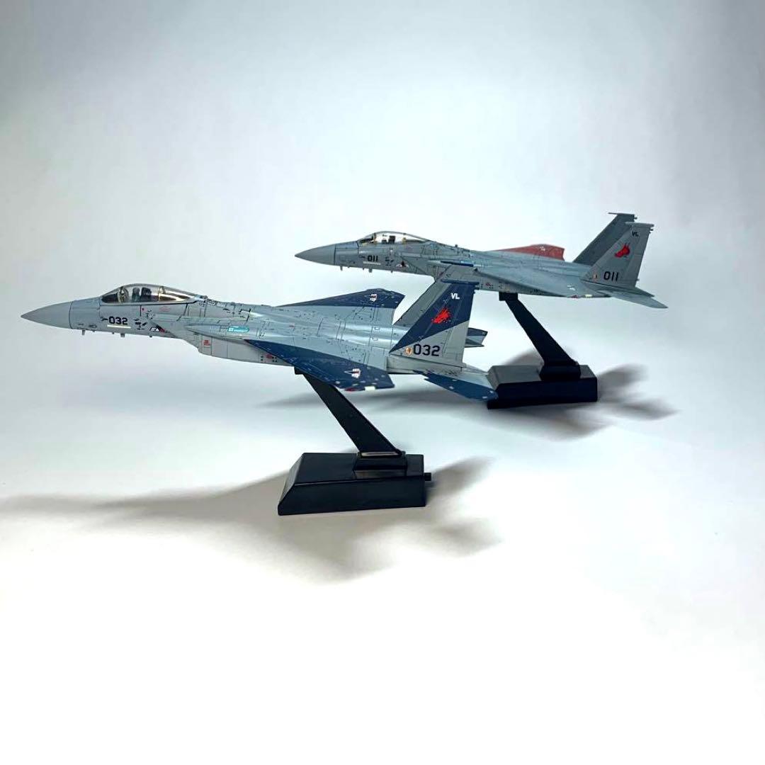 技mix エースコンバットF-15C 2機　発光ユニットあり　予備ボタン電池付き