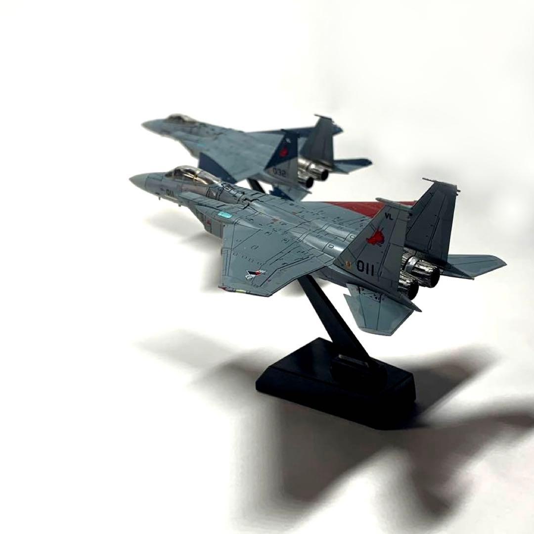 技mix エースコンバットF-15C 2機　発光ユニットあり　予備ボタン電池付き