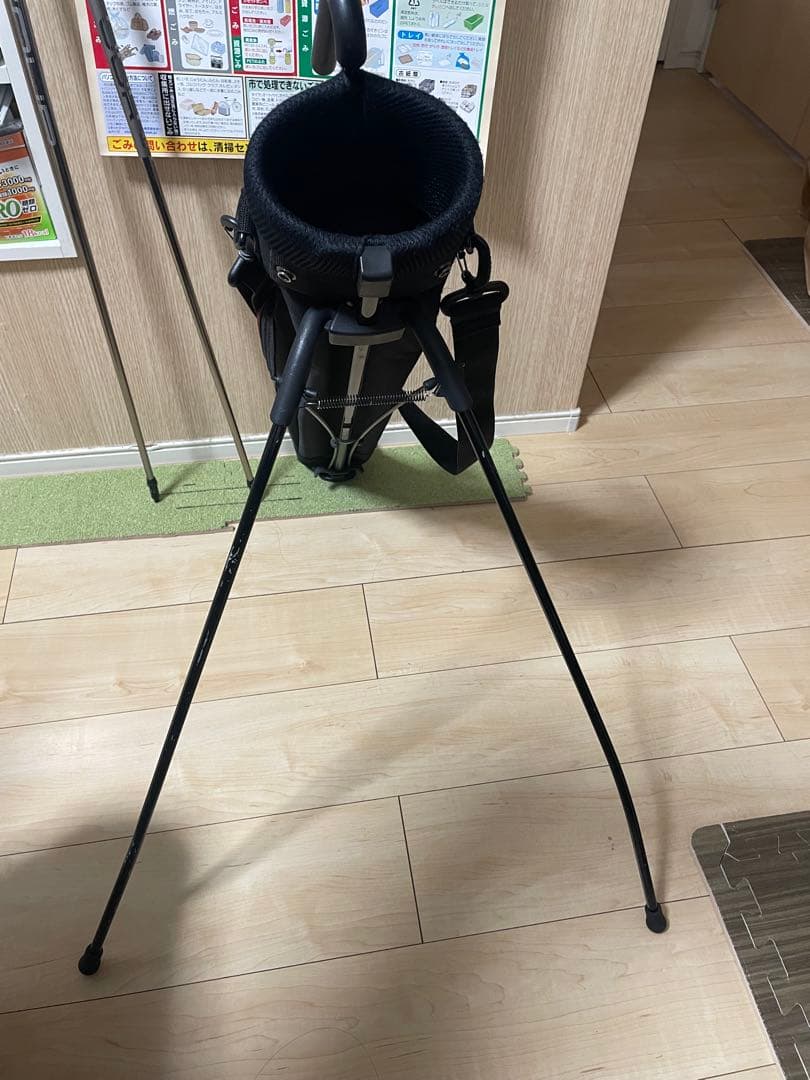 Titleist ブラック セルフスタンドバッグ