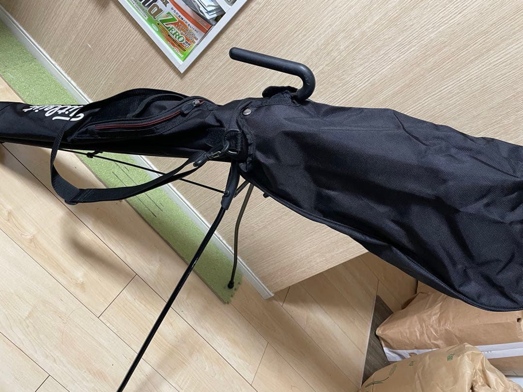 Titleist ブラック セルフスタンドバッグ