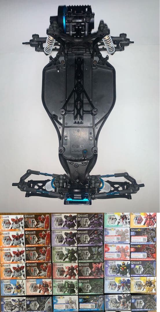 タミヤ TRF201 組立済み未走行車 バンダイ　GFRAME 断捨離セット