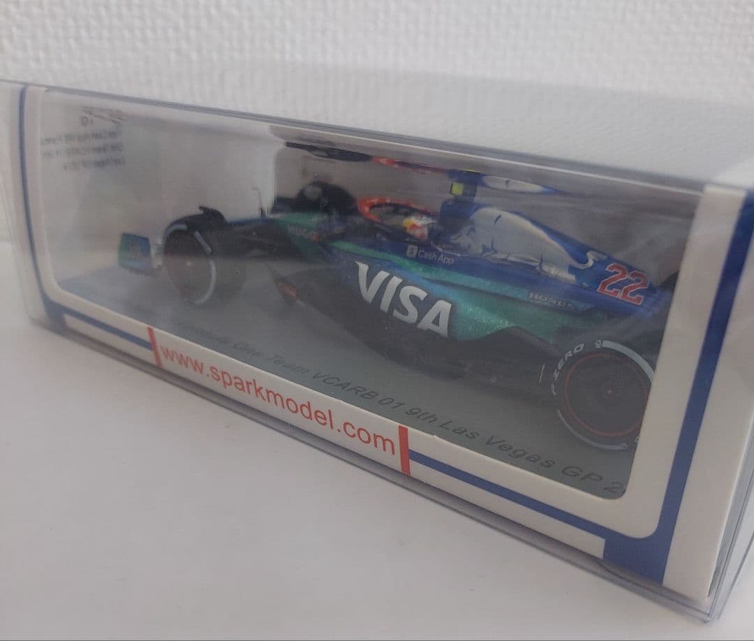 【新品未開封】スパーク 2024ラスベガス VCARB F1 1/43 角田裕毅