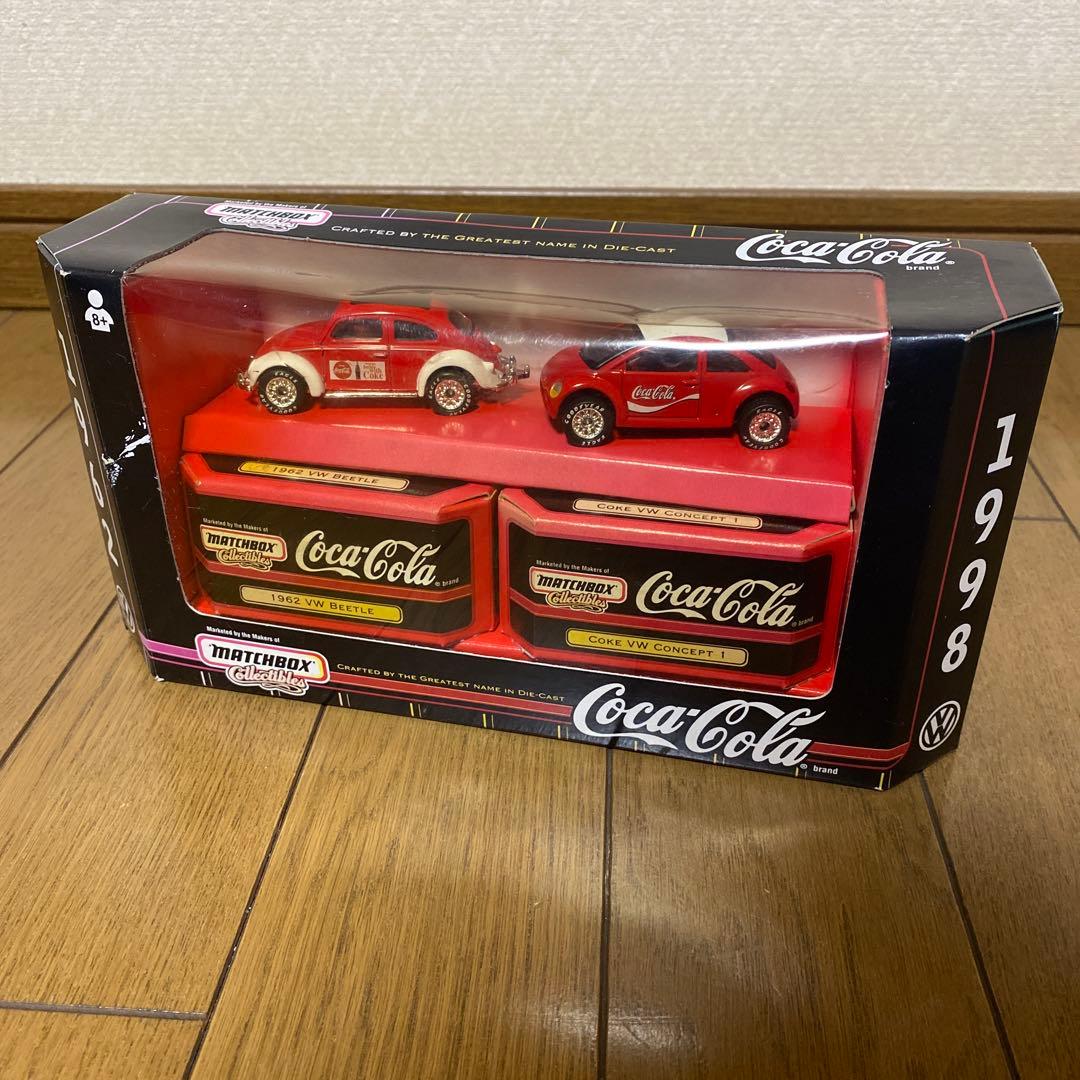 フォルクスワーゲン Matchbox コカコーラ VW Beetleセット