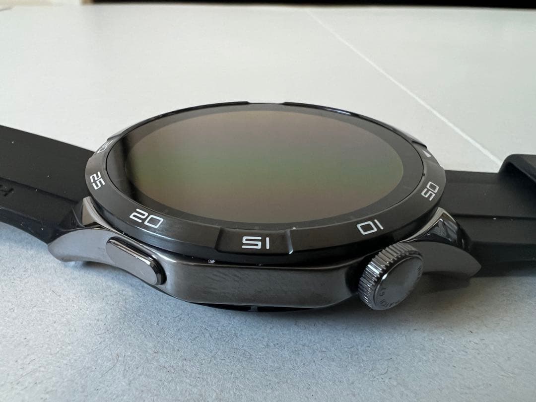 【最終値下げ】Huawei Watch GT 4 ブラック　ゴルフナビ