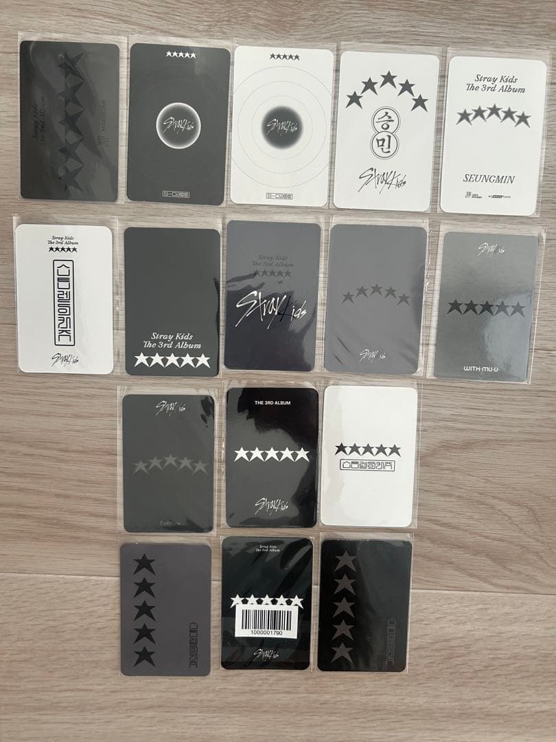 44枚！straykids スンミントレカセット