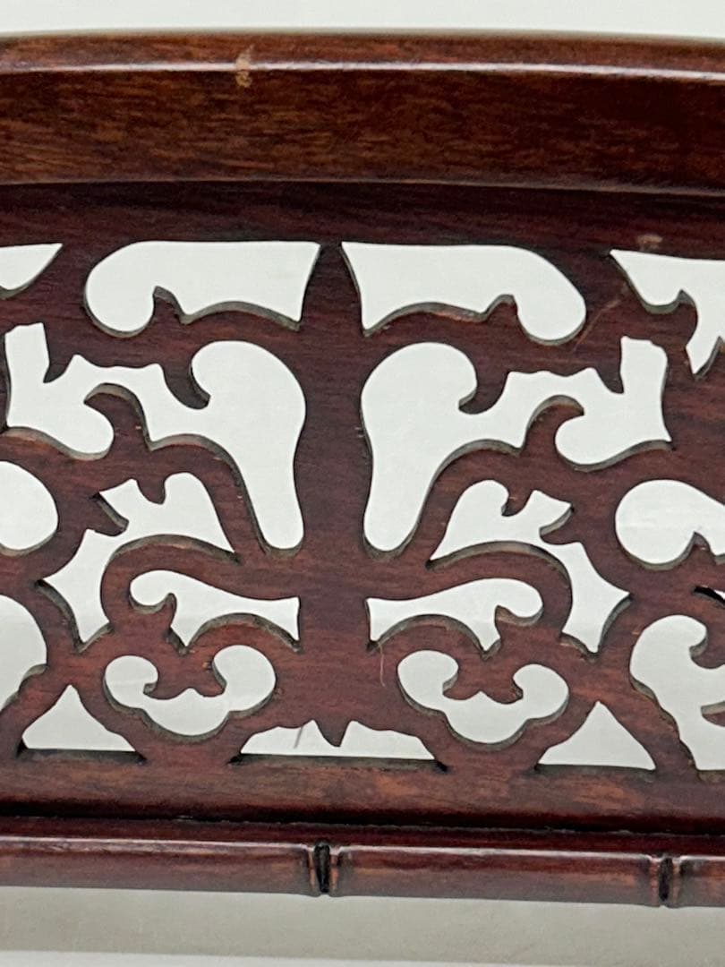 刀掛け　3本掛け　唐木？　日本刀