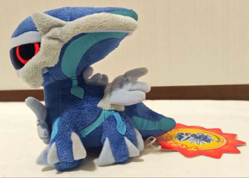 【タグ付き】ポケモンセンター限定 ディアルガ ぬいぐるみ