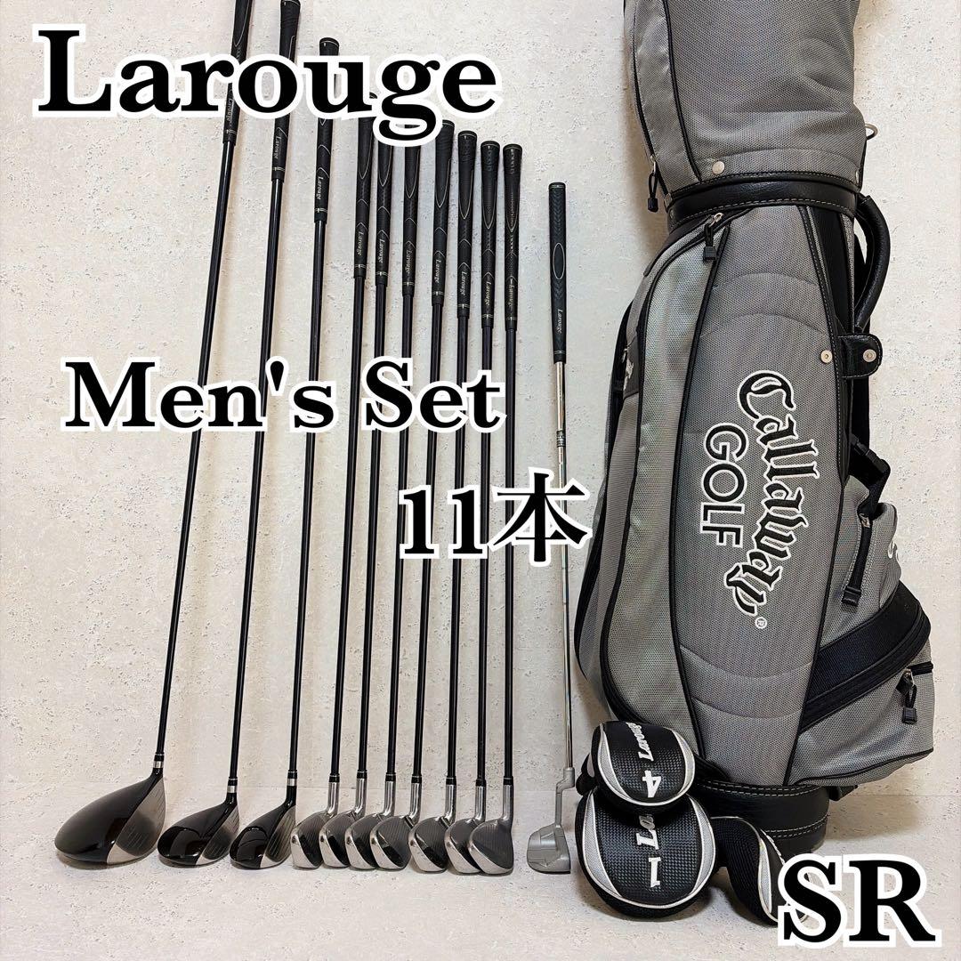 ラルージュ ゴルフクラブセット 11本 メンズ SR キャロウェイ バッグ付き