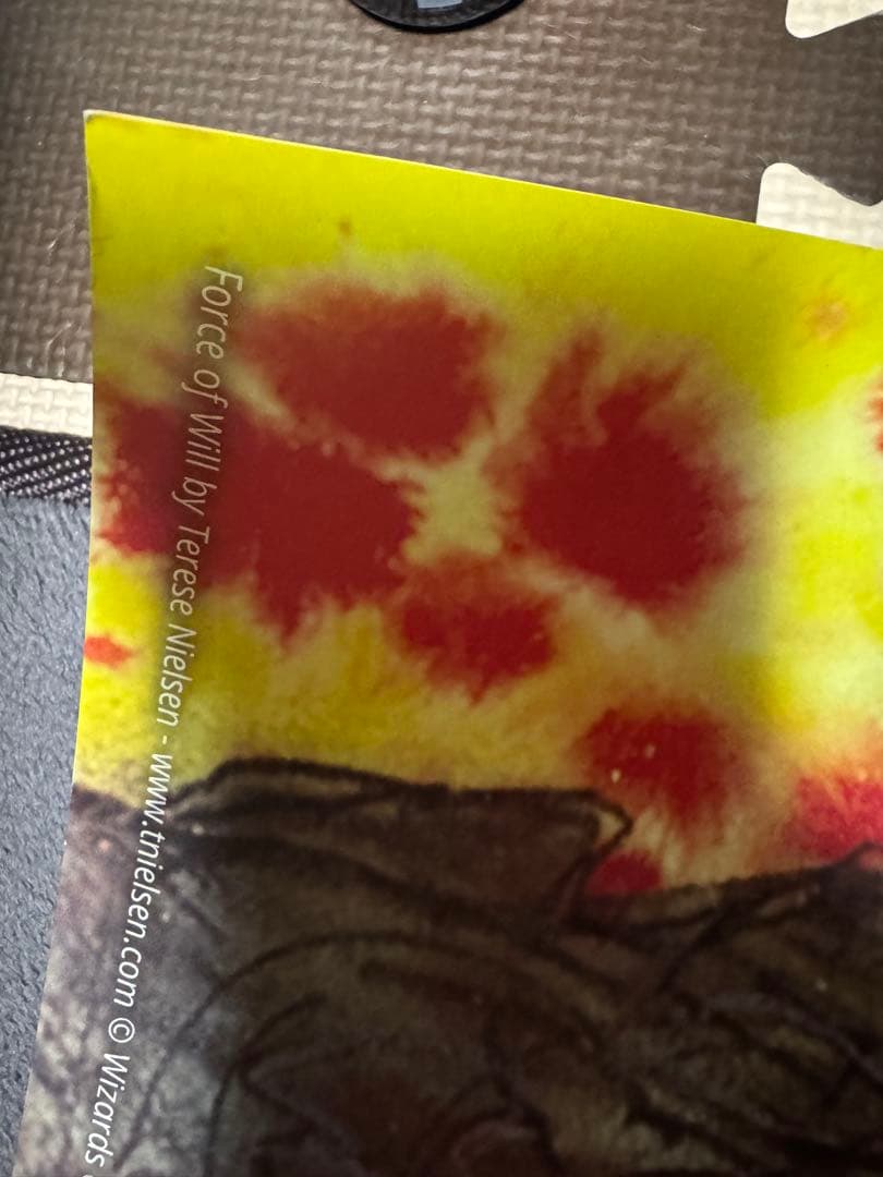 意志の力　アートプリント　サイン入り