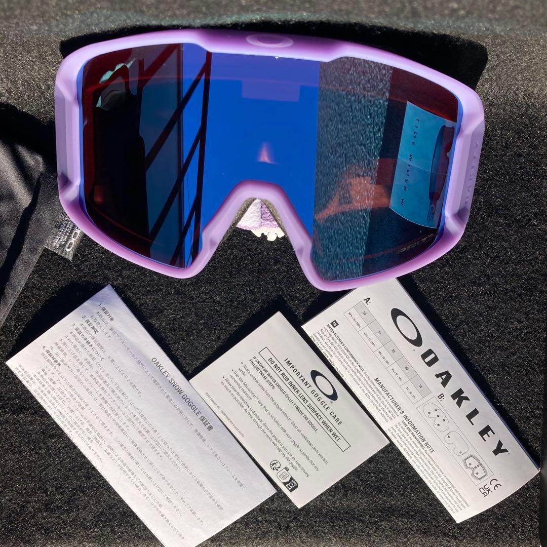 新品未使用　オークリースノーゴーグル　スノーゴーグル　ラインマイナーM ゴーグル