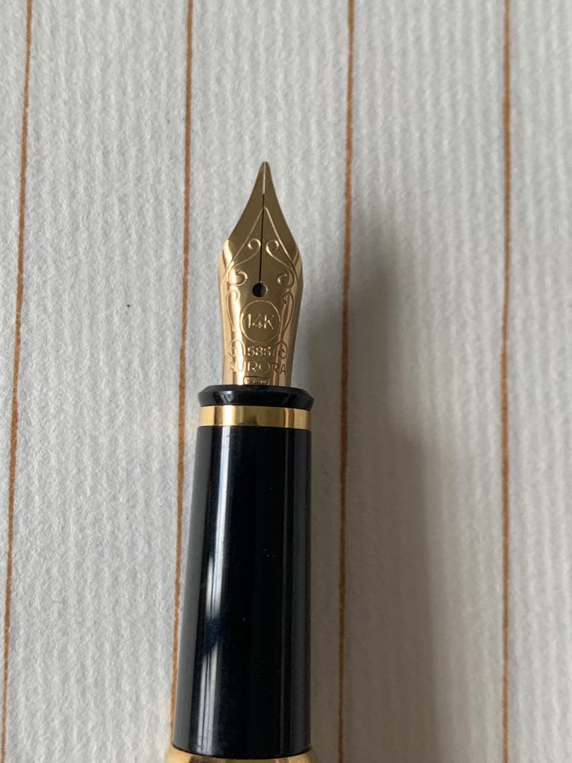 AURORA 万年筆 14K