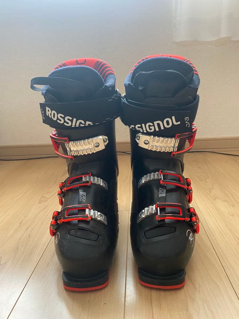 ROSSIGNOLEVO70 スキーブーツ ブラック/レッド