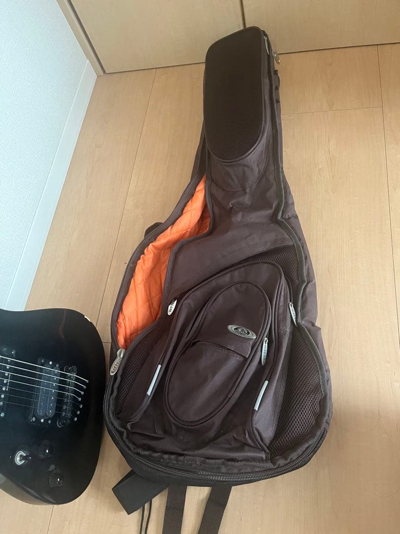 Schetcher ブラック エレキギター　左利き　レフティ