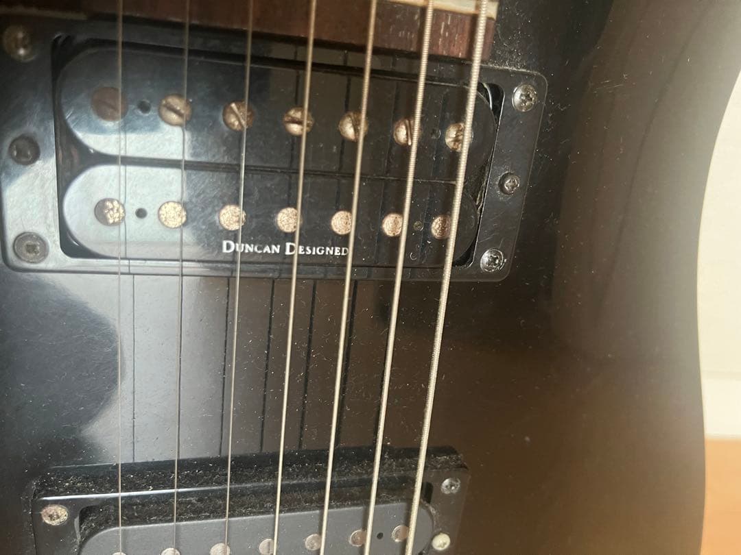 Schetcher ブラック エレキギター　左利き　レフティ