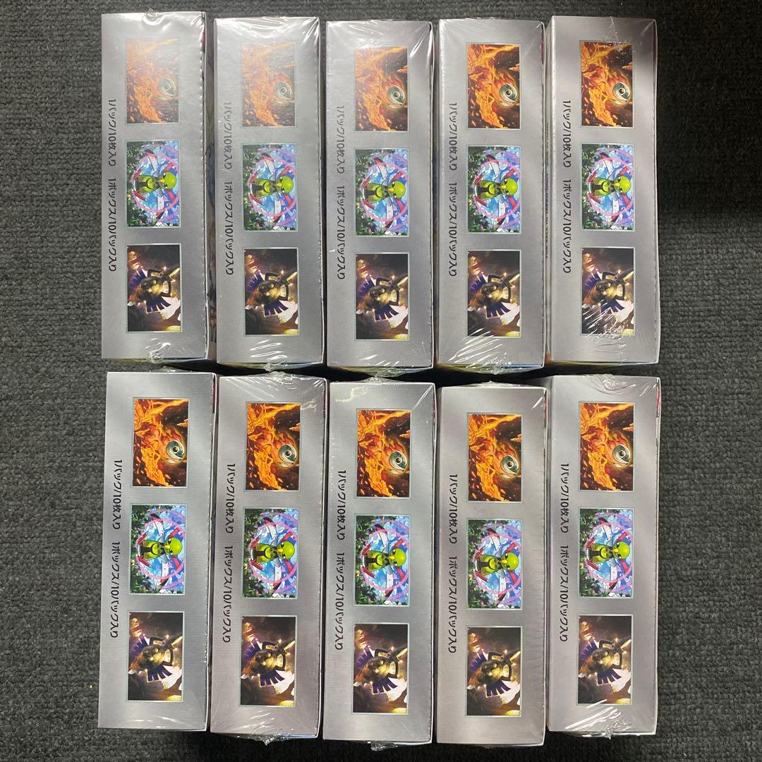ポケモンカードゲーム テラスタルフェスex 10BOX シュリンク付き