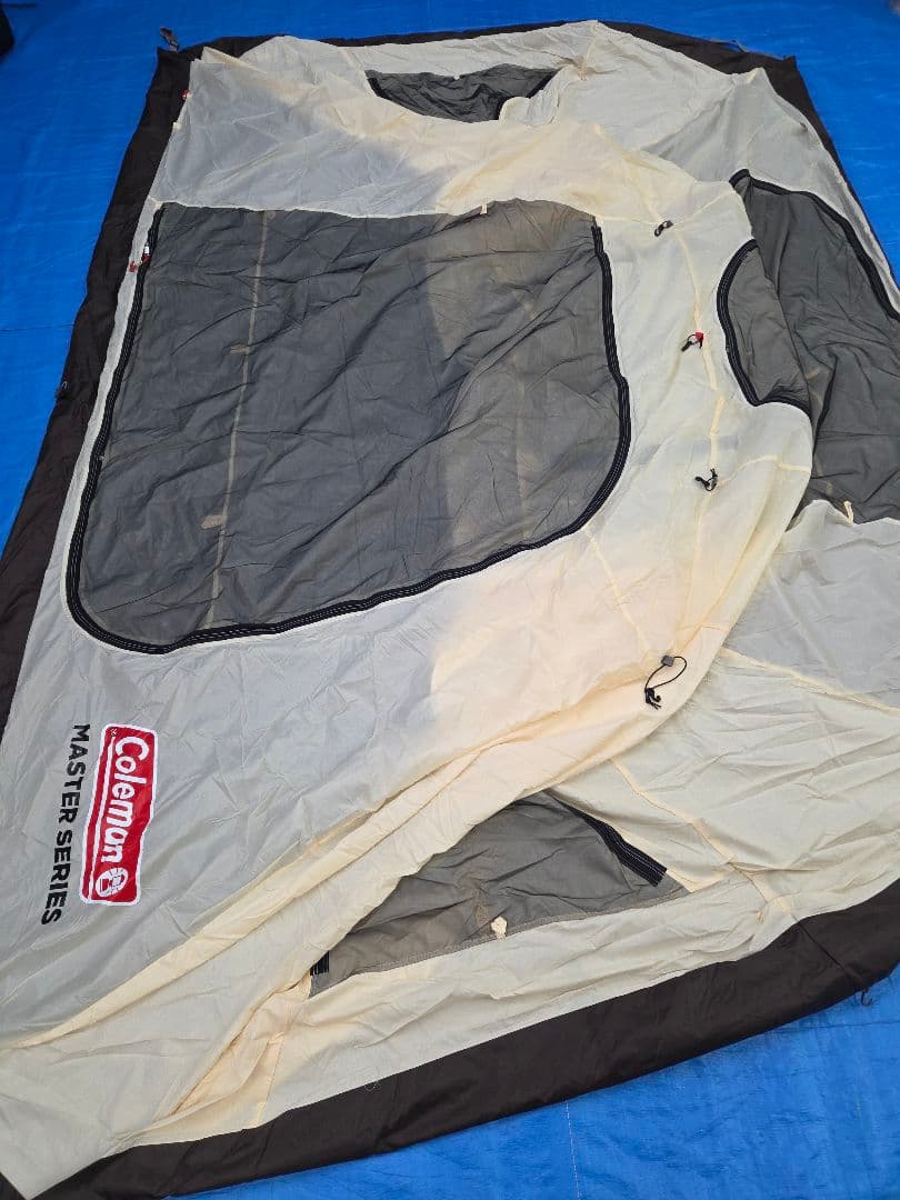 未使用に近い　コールマン マスターシリーズ　4Ｓワイド2ルームコクーンⅢ