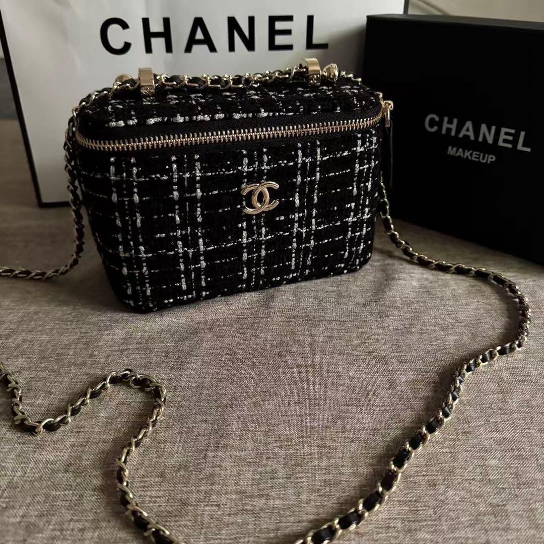 VIP会員限定 ノベルティ　チェーン　ショルダーバッグ　ツイード