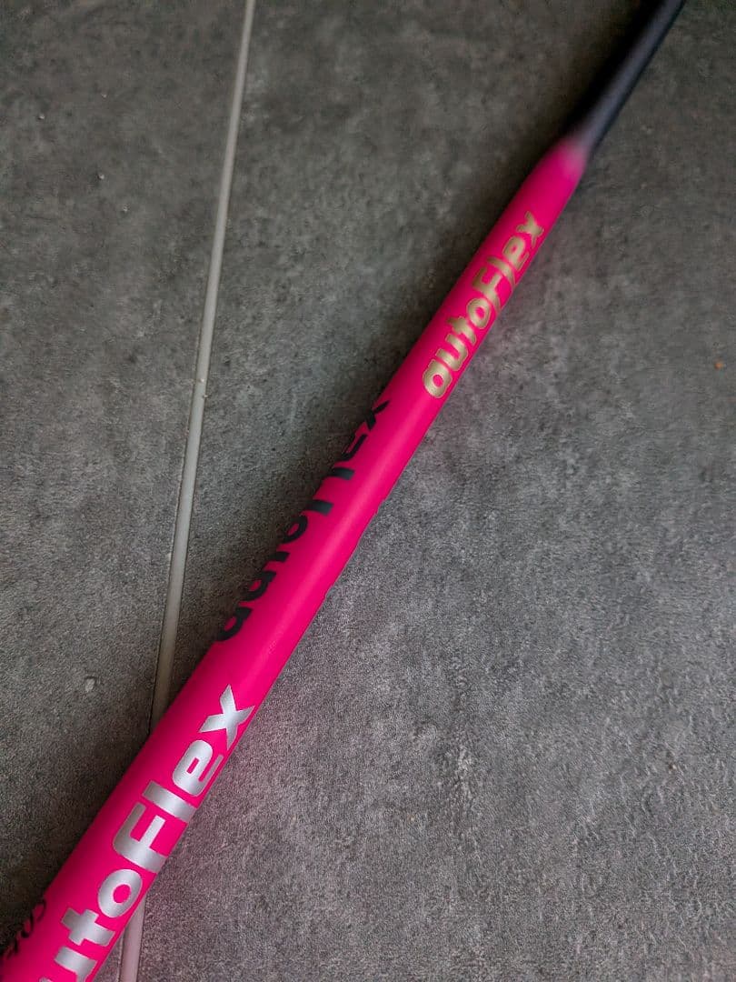 ●超美品●autoflex SF405 シャフト ピンク1W用　ピン最新スリーブ