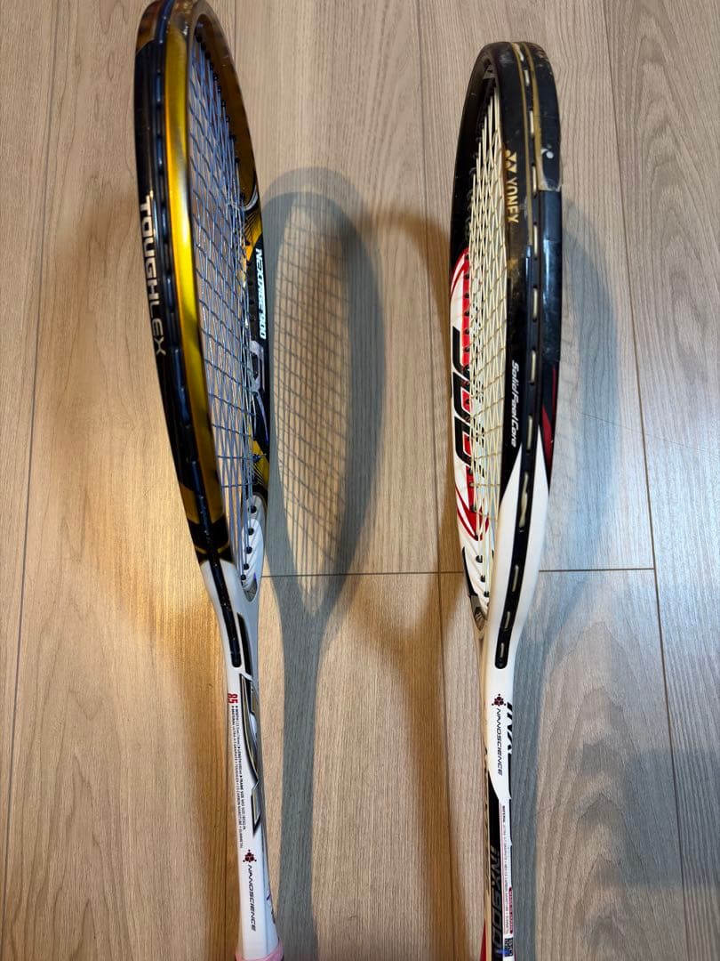 YONEX ソフトテニスラケット3本セット