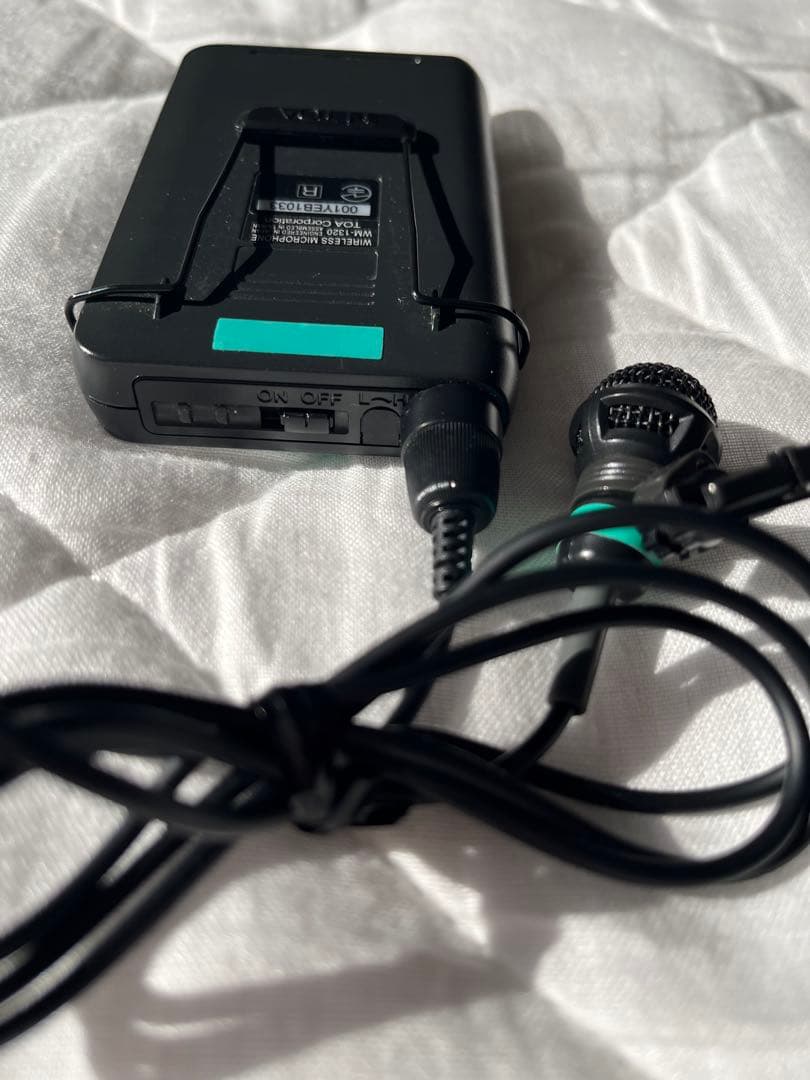 TAO ワイヤレスマイクロホン　タイピン型　ピンマイク