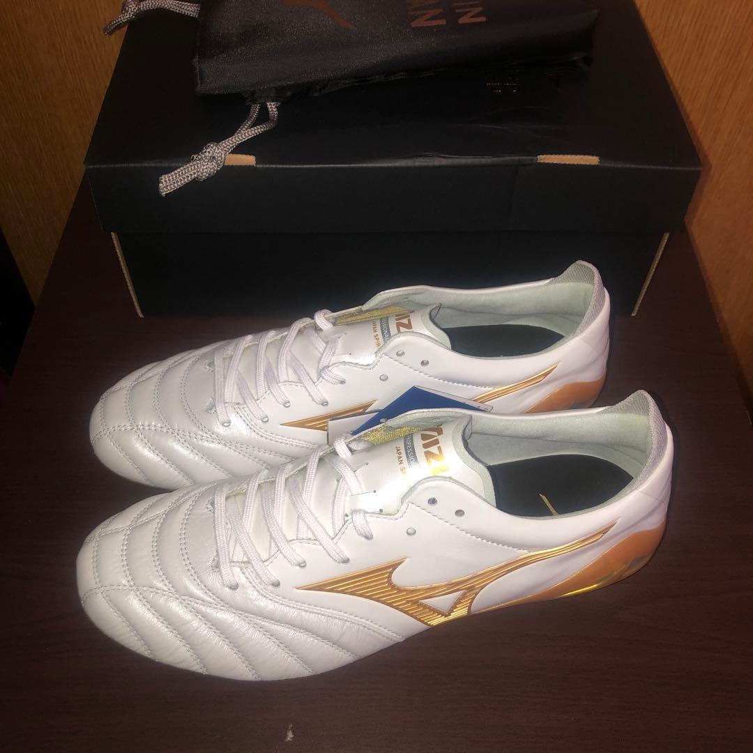 新品 タグ付 モレリアネオ4 ジャパン 24.5cm Bright Gold