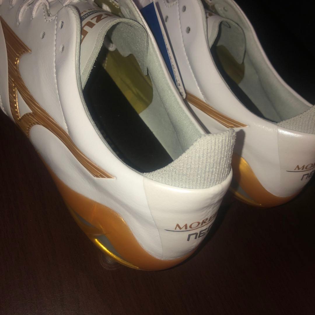 新品 タグ付 モレリアネオ4 ジャパン 24.5cm Bright Gold