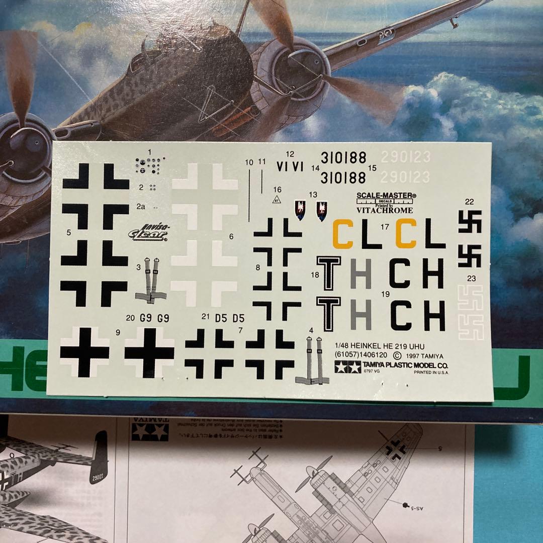 タミヤ　1/48 ドイツ空軍機 4点セット