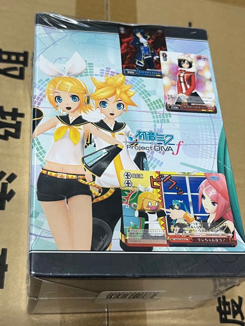 ヴァイスシュヴァルツ 新品未開封 box 初音ミク Project diva F