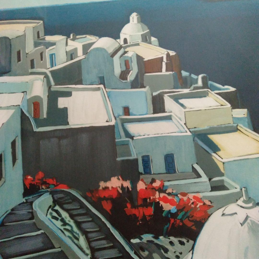 キリチ（ジャン・クロード・キリチ）サントランの朝　大型絵画　53/175