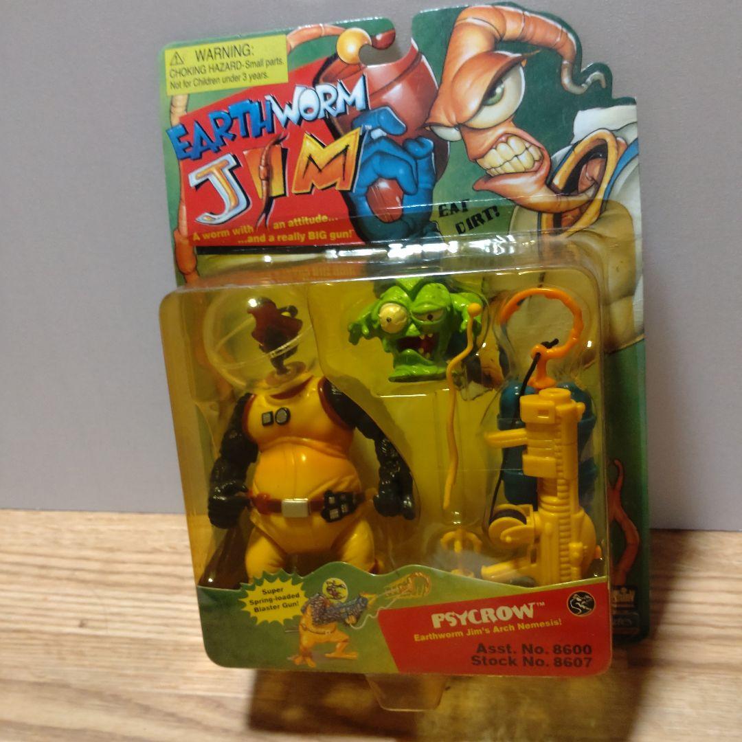 新品未開封アースワームジム4体セット☆コミックアニメ☆SFファンタジー