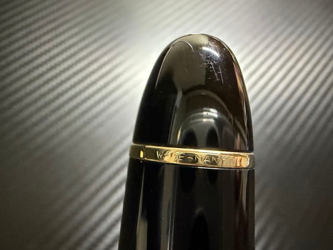 未使用に近い モンブラン 149 14K 中白 F 細字 万年筆