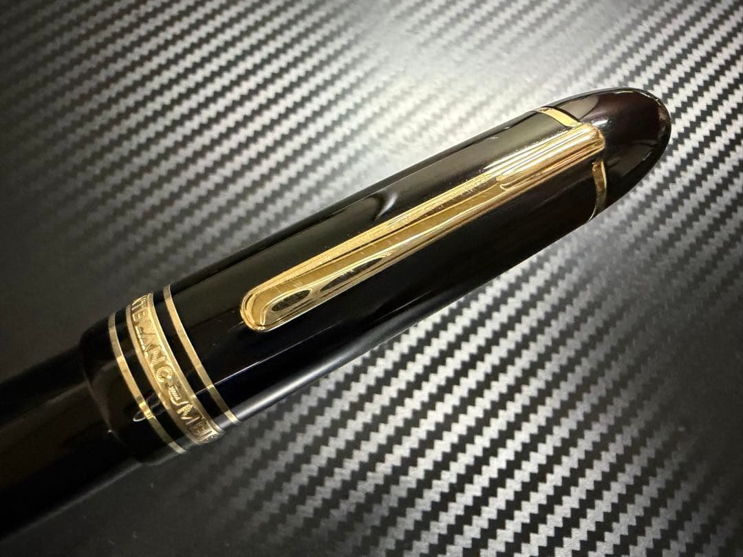 未使用に近い モンブラン 149 14K 中白 F 細字 万年筆