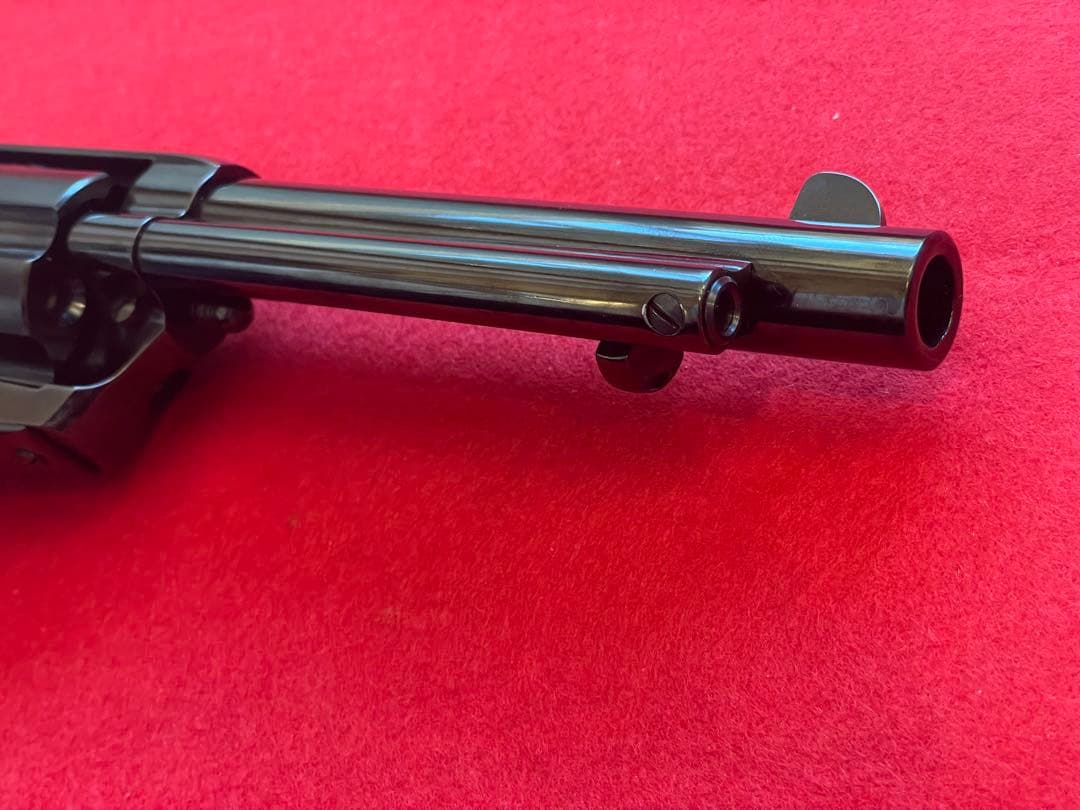 タナカ Colt SAA DCスチールフィニッシュ　木グリ　ガスリボルバー