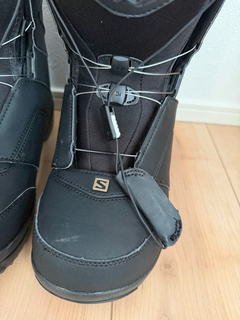 Salomon BOA ブラックスノーボードブーツ　26センチ　美品