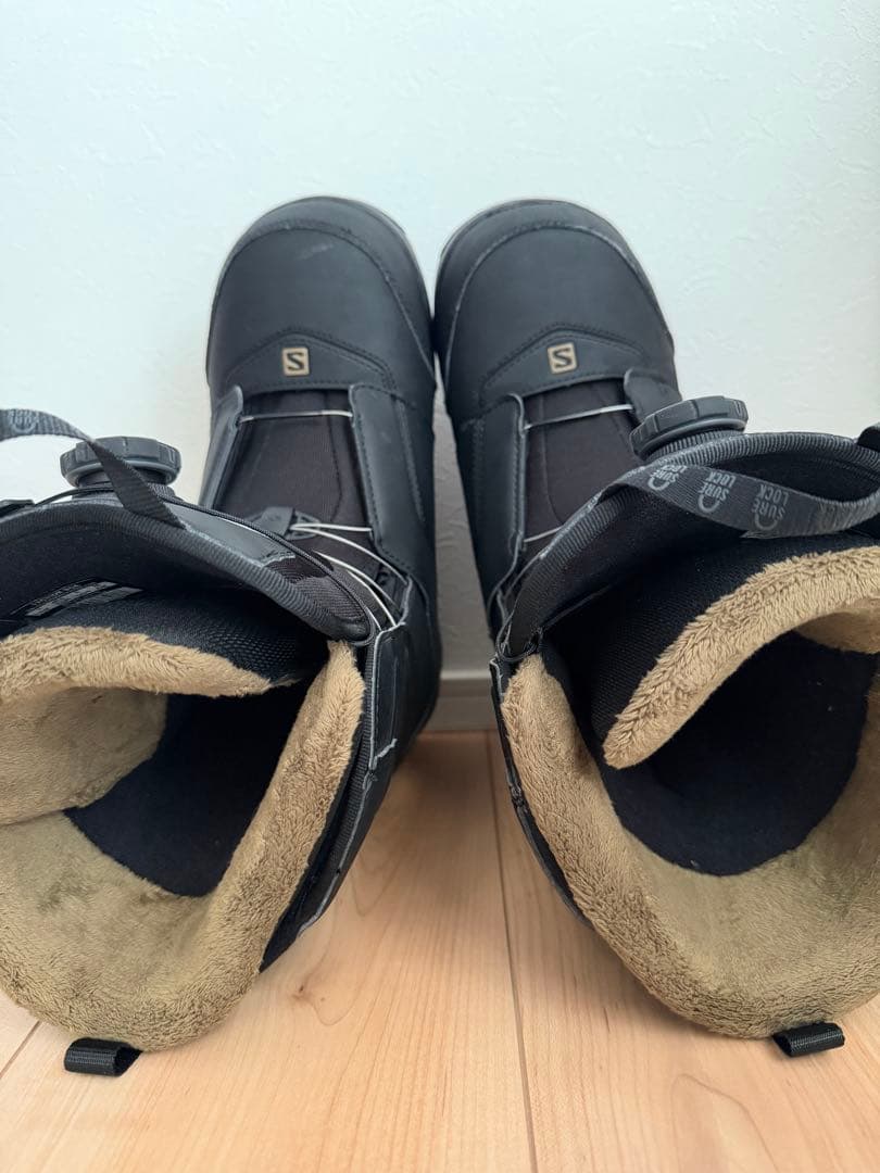 Salomon BOA ブラックスノーボードブーツ　26センチ　美品