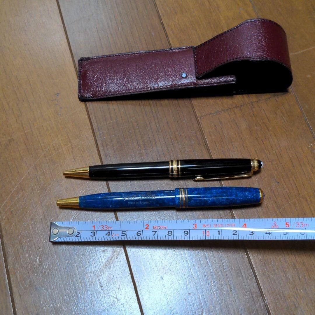 貴重品　デットストック　モンブラン　レザー　ペンケース【ブラック】