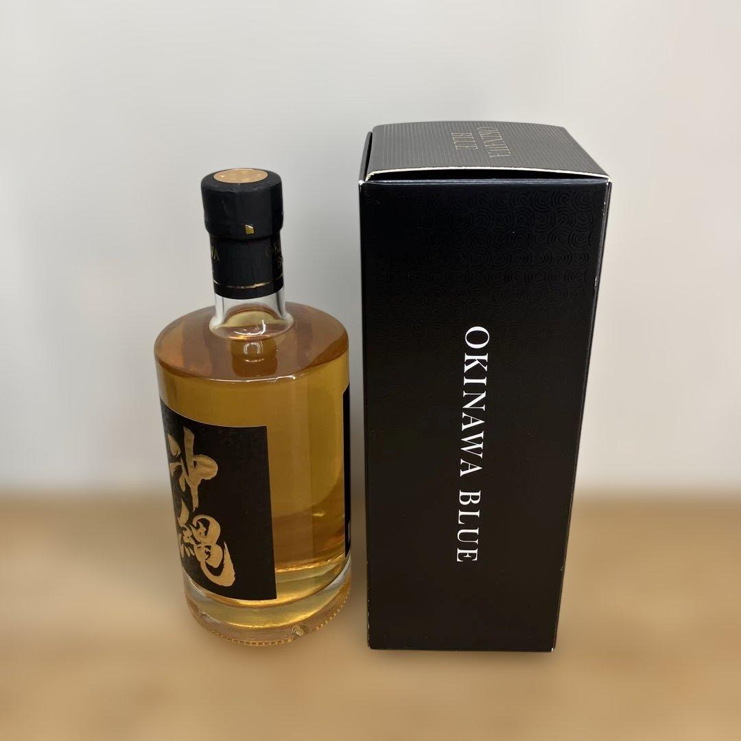 未開栓 沖縄ブルー 8年 ウイスキー 750ml