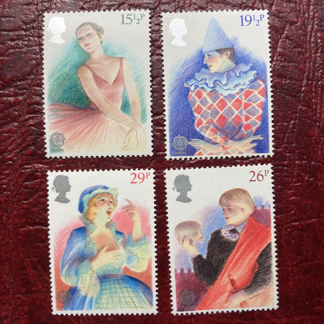 4024人気ですお勧め品　イギリス発行バレエ4種揃