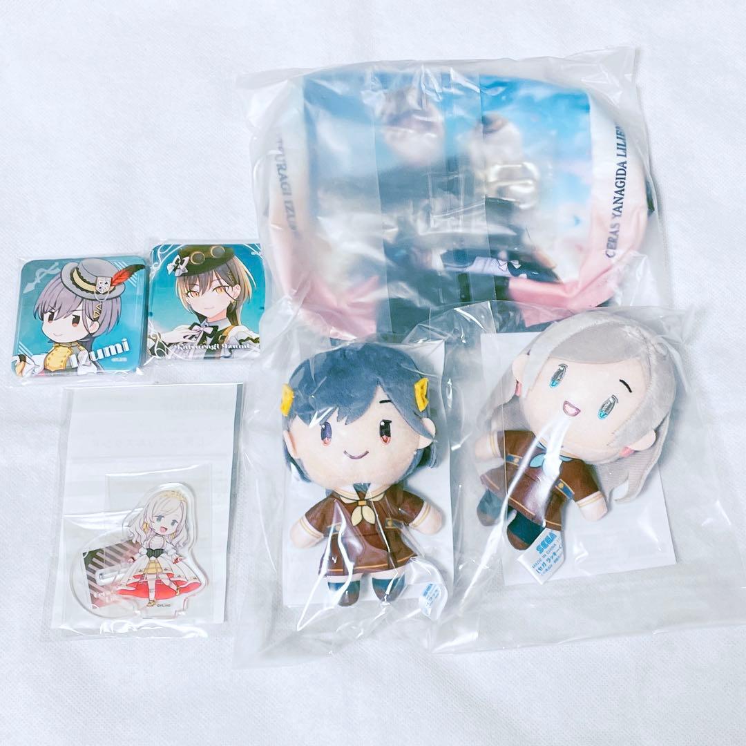 セガラッキーくじ　蓮ノ空　セラス　桂木泉　マスコットぬいぐるみ　マルチポーチ