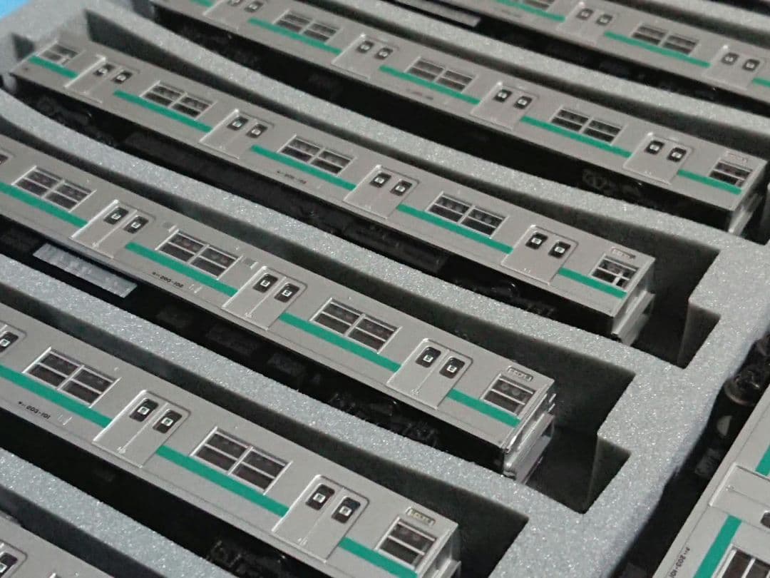 Nゲージ マイクロエース 203系100番台 LED換装 ドア窓表記 精密加工品