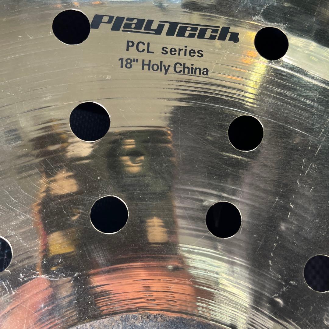 PlayTech PCLシリーズ 18インチ Holy China 傷　割れあり