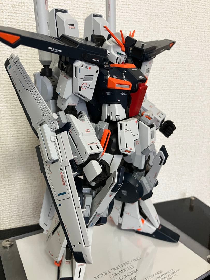 MG ダブルゼータG Ver.Ka 改修塗装済完成品　台座付