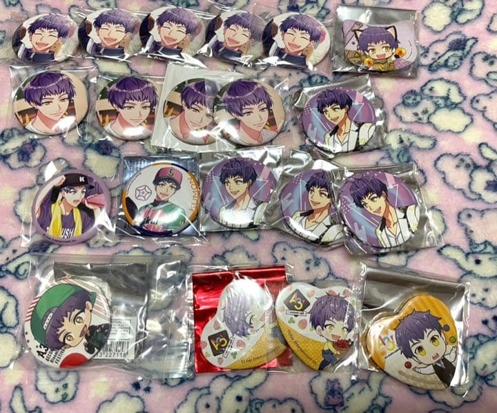 A3! 兵頭九門 缶バッジ・アクスタ