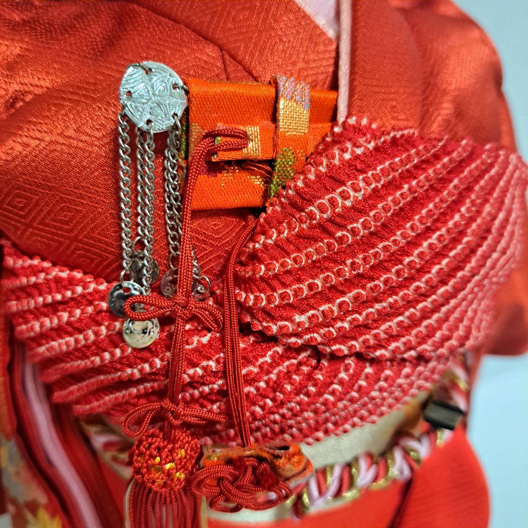 市松人形　寿喜代作　紫絵莉　日本人形　13号　昭和レトロ