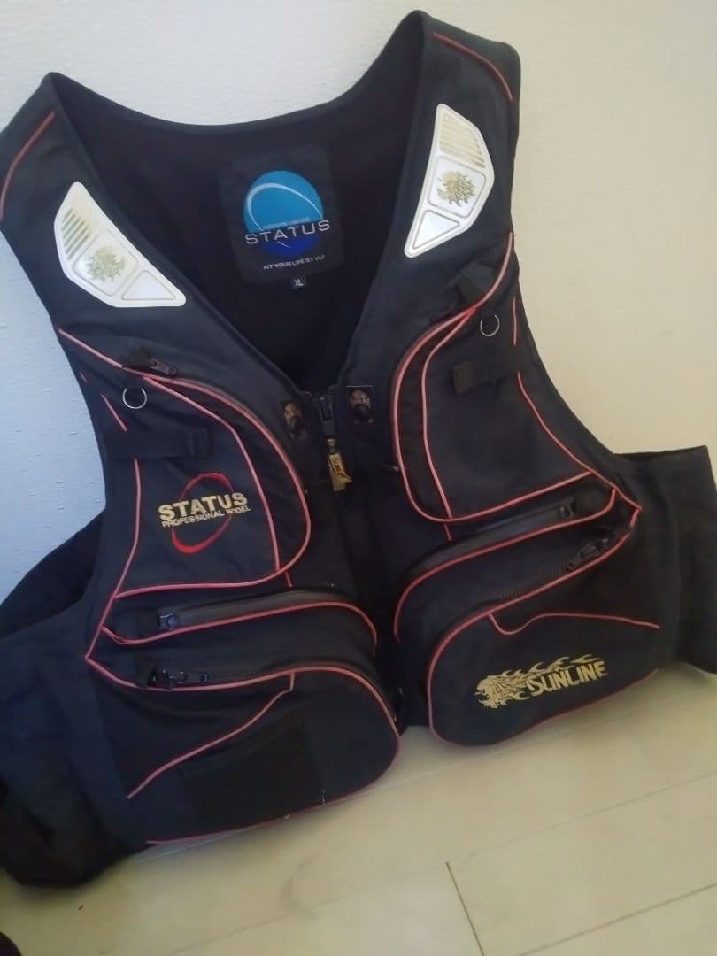 サンライン　STATUS SPECIALIST MODEL ライフジャケットXL