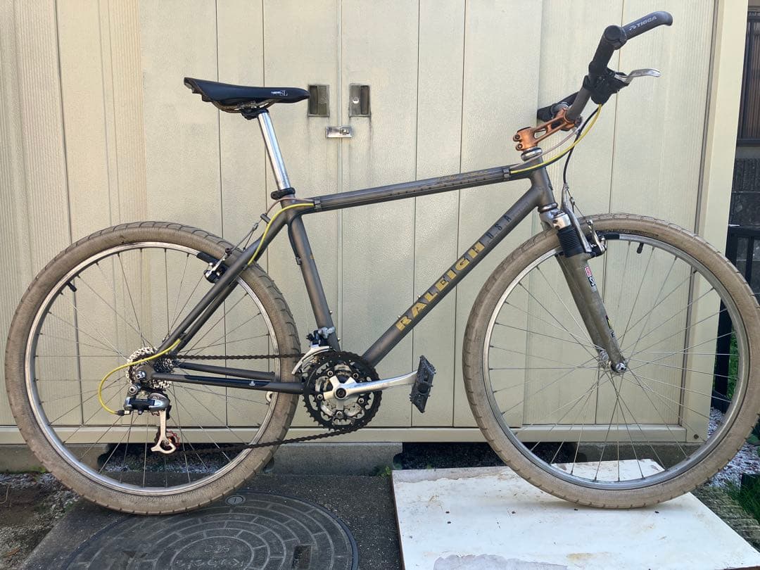 Raleigh（ラレー）チタンフレームMTB ボロです　引き取り限定　糸島市