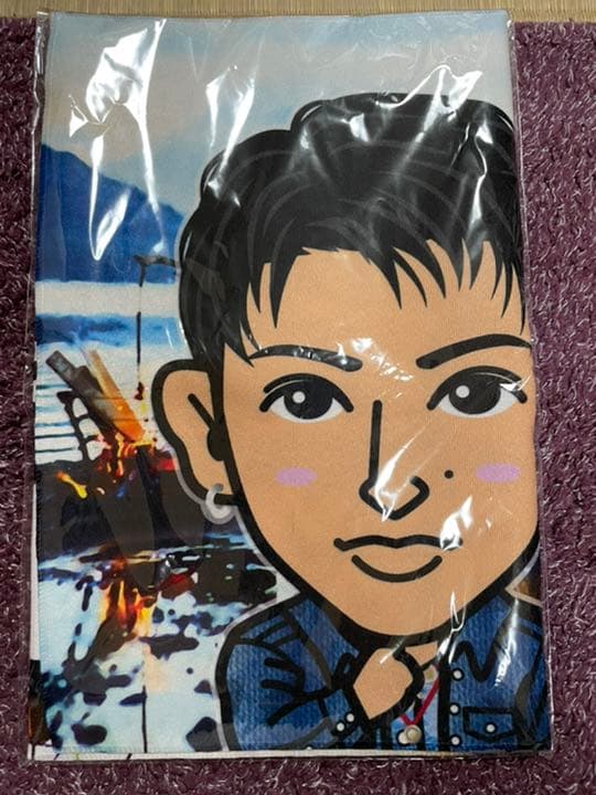 佐野玲於 フェイスタオル