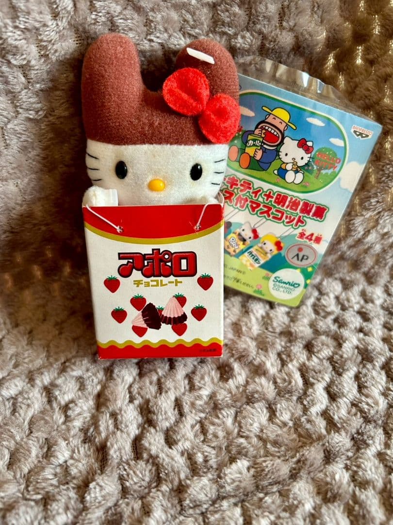 ハローキティ アポロチョコレート ストラップ