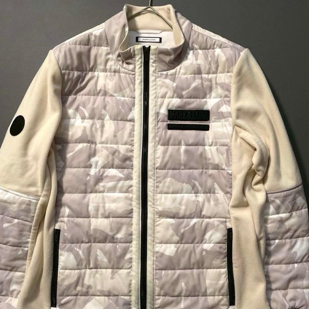 か*ち様 【ビッグサイズ】MARK&LONA　21AW カモフラ 中綿フリースジ