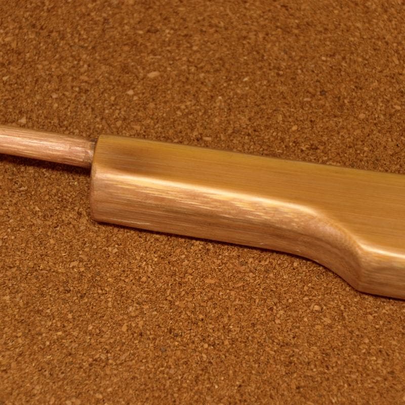 ゴム鉄砲　手作り　DIY　竹材　拳銃　ピストル木彫り